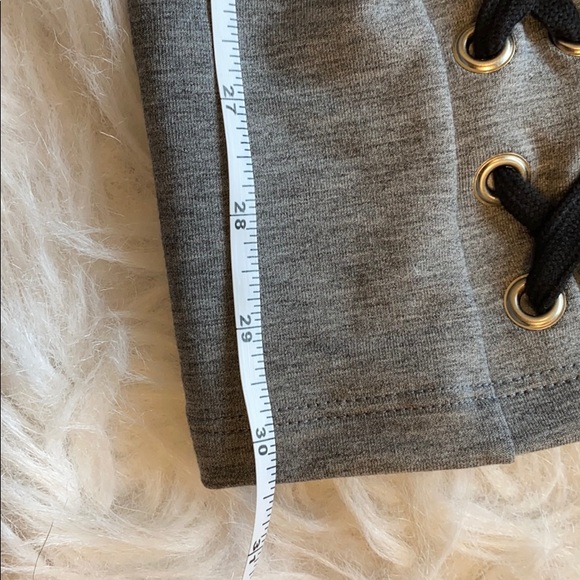 Fig Clothing TALL Legging lace up leg - Picture 8 of 8